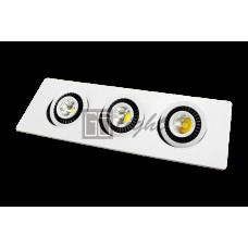 Поворотный встраиваемый светильник LED COB HY-DL-CS-27W Day White